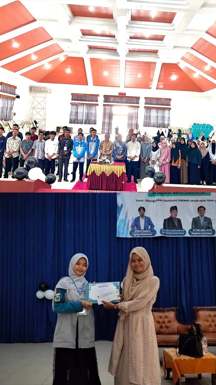 Mahasiswa Pendidikan Matematika Borong Tiga Gelar Juara di Milad LDK Kemas ke-23!